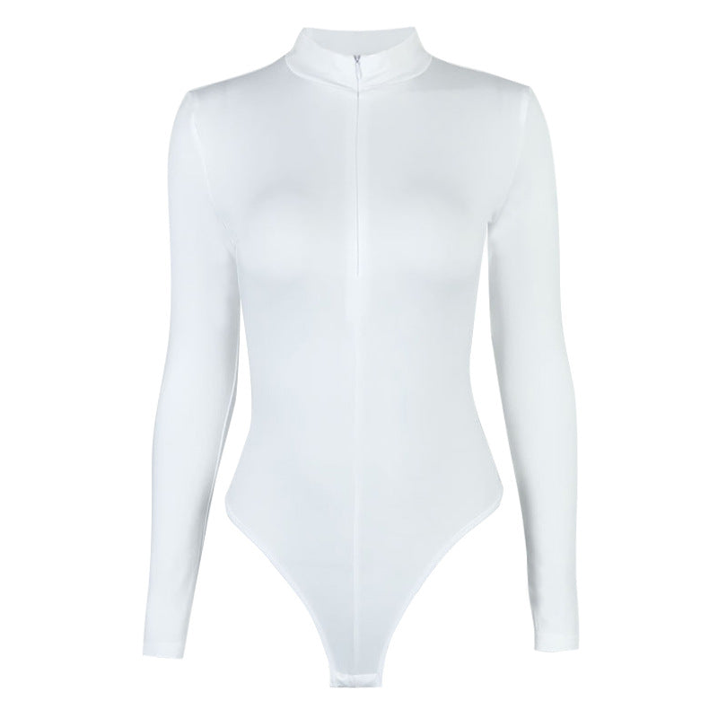Women's Fleece-Lined Long Sleeve Jumpsuit